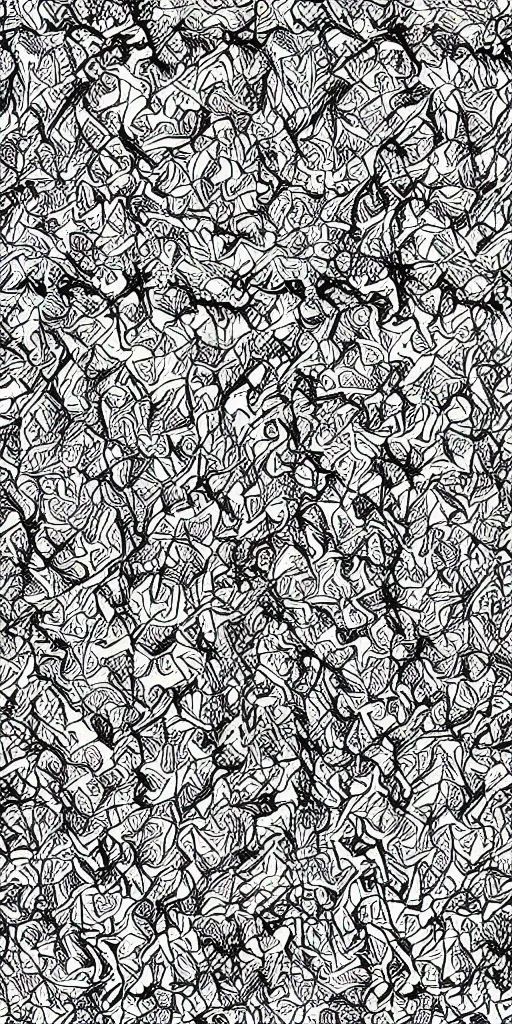 Image similar to cell shaded stereogram