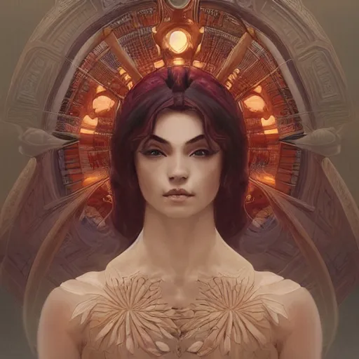 Image similar to symmetry!! intense portrait of broli, intricate, elegant, highly detailed, my rendition, digital painting, artstation, concept art, smooth, sharp focus, illustration, art by artgerm and greg rutkowski and alphonse mucha