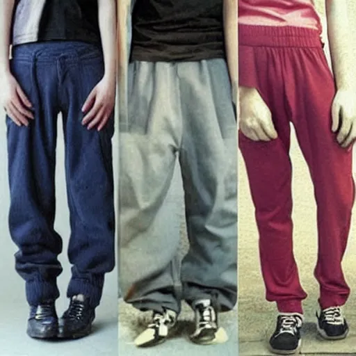 Image similar to saggy pants on saggers