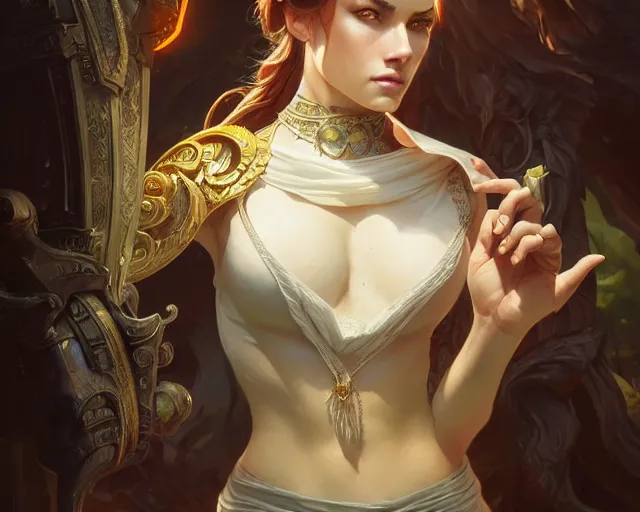 Prompt: photography of rich davies, deep focus, d & d, fantasy, intricate, elegant, highly detailed, digital painting, artstation, concept art, matte, sharp focus, illustration, hearthstone, art by artgerm and greg rutkowski and alphonse mucha