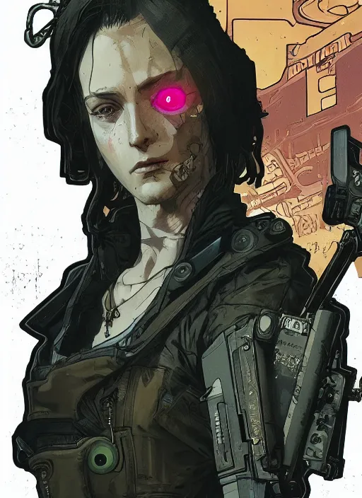 She's a Dystopic Cyberpunk Shotgun Detective