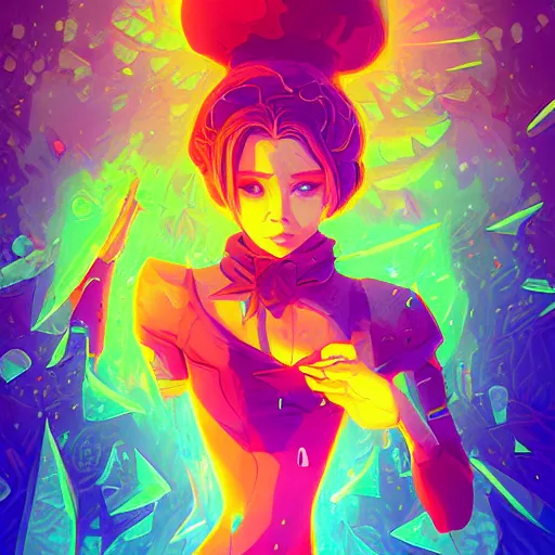 Image similar to skill magic deepdream radiating a glowing aura stuff loot legends stylized digital illustration video game icon artstation lois van baarle, ilya kuvshinov, rossdraws,