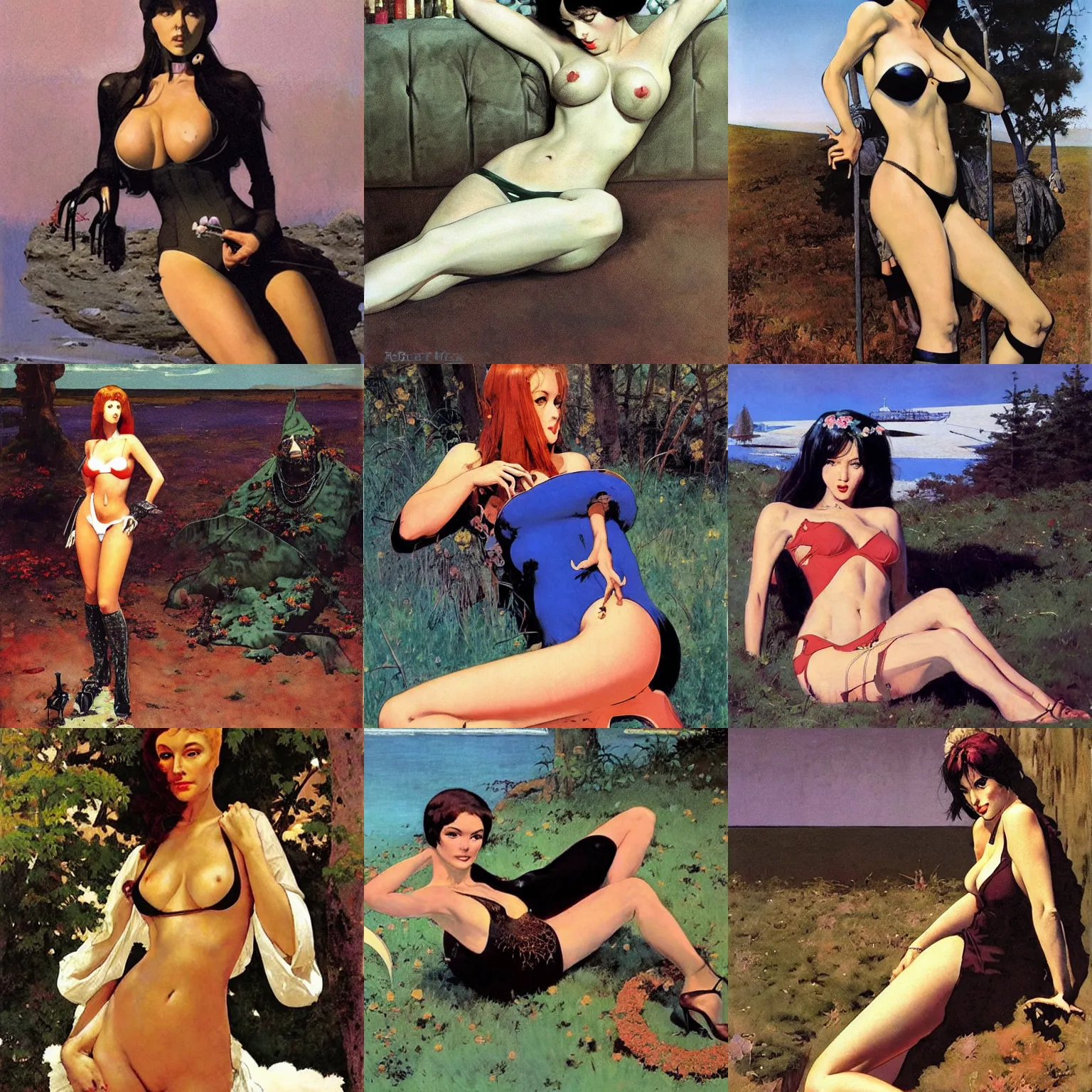 Prompt: artwork by robert mcginnis