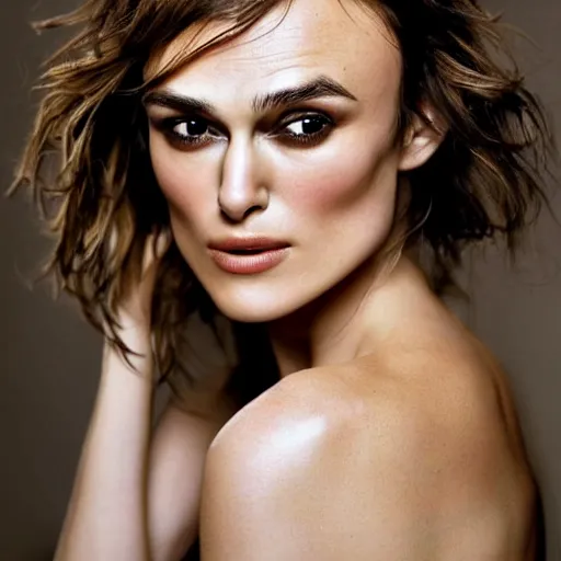 Prompt: beautiful portrait of Keira Knightley