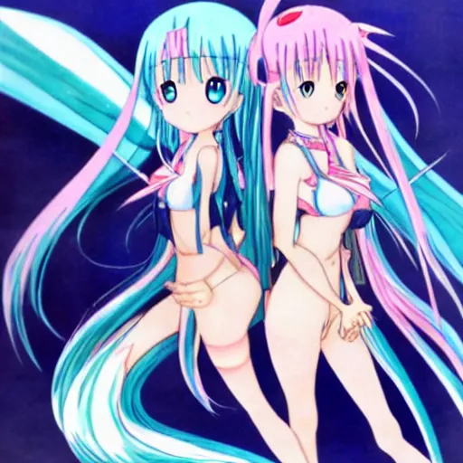 Image similar to rimuru and milim