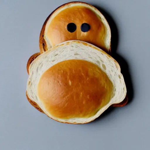 Image similar to ' bread toast'character