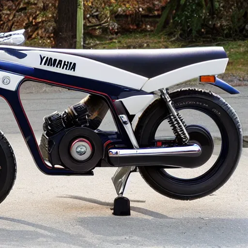 Image similar to 1982 yamaha vision motorcyle, award winning, 8k