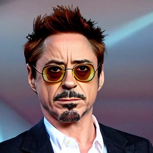 Image similar to Robert Downey Jr as Harry Potter