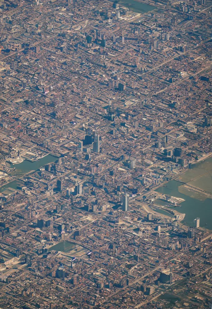 Image similar to american aerial photography city burning