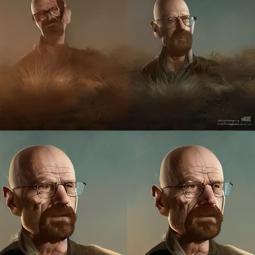 Image similar to walter white, dynamic lighting, photorealistic dark fantasy concept art, trending on artstation, stunning visuals, creative, cinematic, ultra detailed