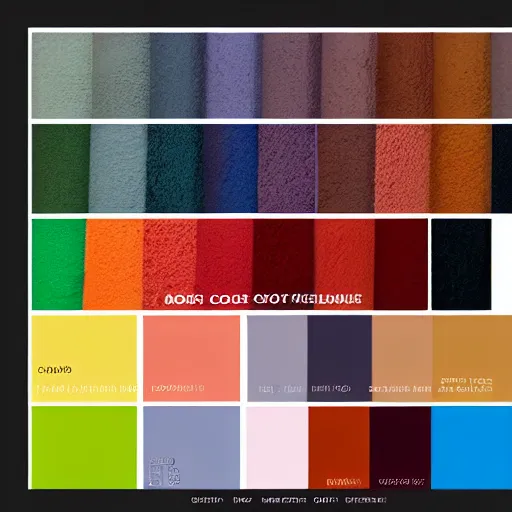 Prompt: most popular 1 2 3 0 s color palette