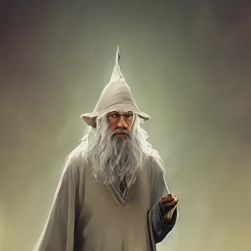 Image similar to https://i.pinimg.com/736x/28/2c/4b/282c4b8f3cc22b30357734efdabbff7e--gandalf-fantasy-art.jpg, bloom, artstation