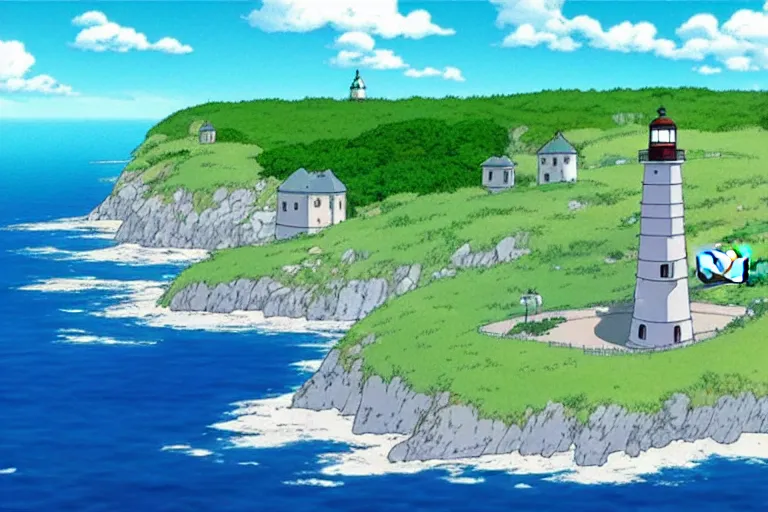 Prompt: ultra hd Gotland Fårö strand studio ghibli