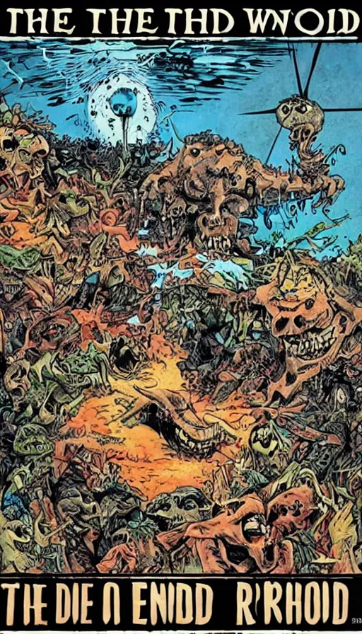 Image similar to the end of the world, by ed roth