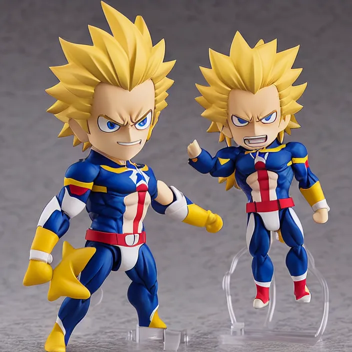 Image similar to (All might), An anime Nendoroid of (All might), figurine, detailed product photo