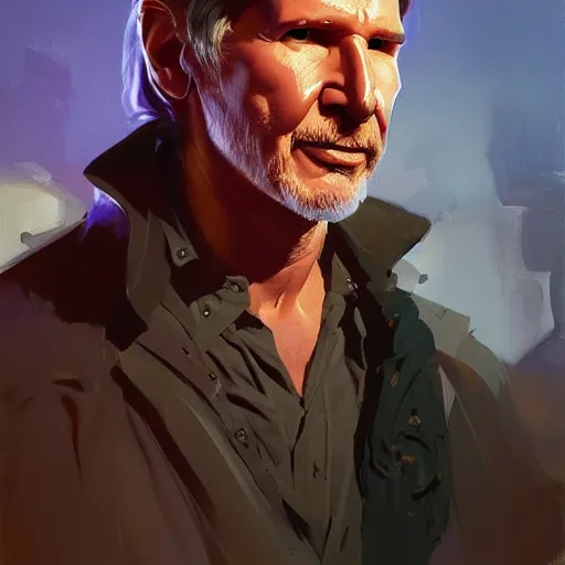 Prompt: portrait of harrison ford, warlock, organic painting, matte painting, bold shapes, hard edges, aesthetic octane render, trending on artstation, by greg manchess, huang guangjian, gil elvgren, sachin teng, greg rutkowski, jesper ejsing, rhads, ilya kuvshinov, cushart krenz