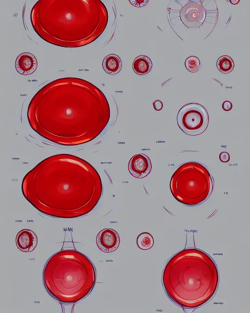 ArtStation - Cells at Work black- white blood cell