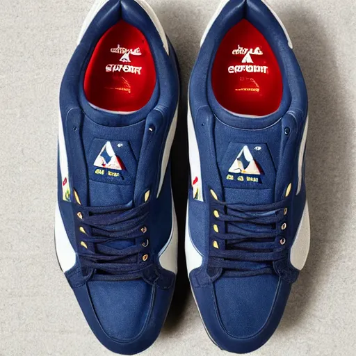 Prompt: le coq sportif old man