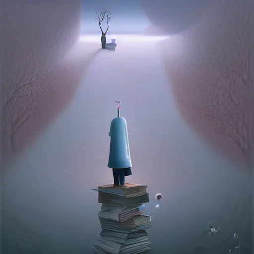 Image similar to dawn of knowledge by gediminas pranckevicius