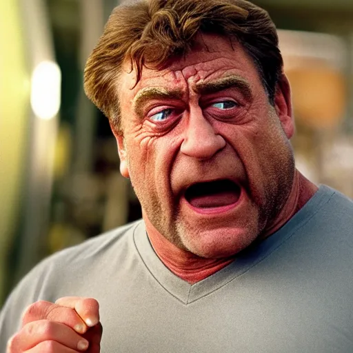 Prompt: John Goodman as the Incredible Hulk