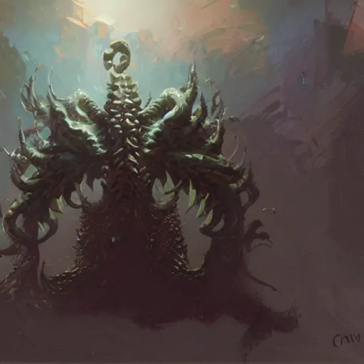 Image similar to chthulu, craig mullins