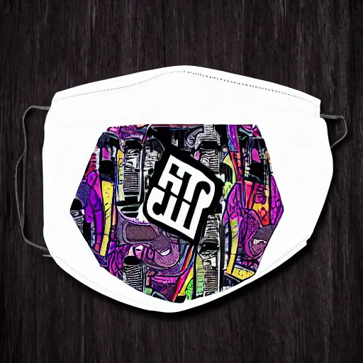 Image similar to Hip hop inspired covid face mask design