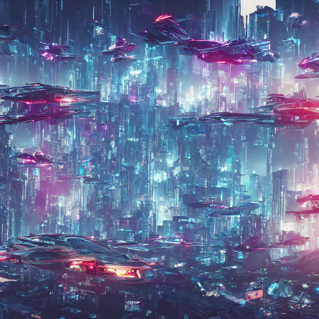 Cyberpunk City Abstract Wallpapers - Cool City Wallpaper iPhone