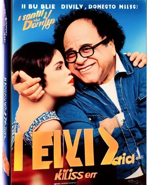 Prompt: 'I Kissed Danny Devito and I Liked it!' blu-ray DVD case still sealed in box, ebay listing