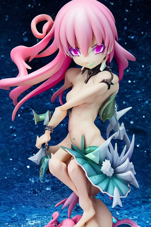 Prompt: clothed figurine of cosmic horrors, personification, official store photo, commercial photo, featured on amiami, 4 k, 8 5 mm, beautiful composition