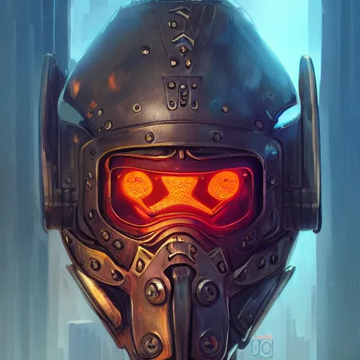 Image similar to cyberpunk viking helmet mask warrior goddess robot ninja fantasy, art gta 5 cover, official fanart behance hd artstation by jesper ejsing, by rhads, makoto shinkai and lois van baarle, ilya kuvshinov, ossdraws