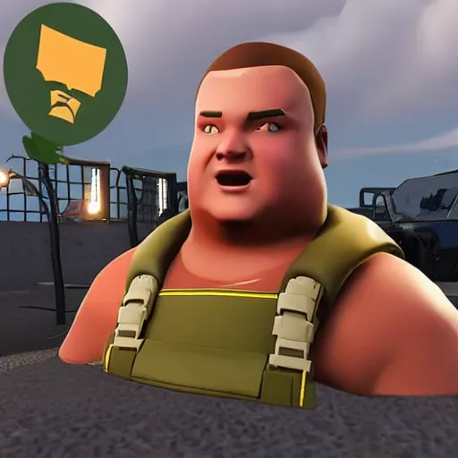 Image similar to “Bobby Hill in Fortnite”