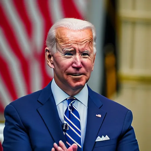 Image similar to an isometric view of joe biden