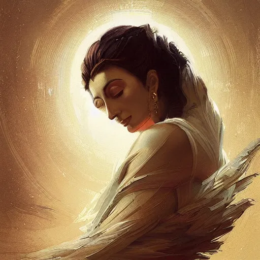 Image similar to cher!!!!! bodhisattva, elegant, portrait, illustration art by greg rutkowski