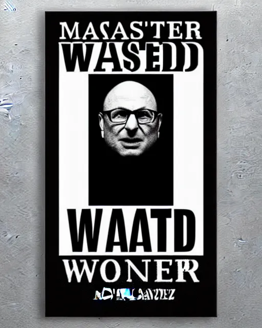 Image similar to avram glazer wanted dead or alive, owner of manchester united football club, wanted poster, bolo poster, pure evil, devils horns, avram glazer, satan, hell, 8 k, symmetry, cinematic lighting