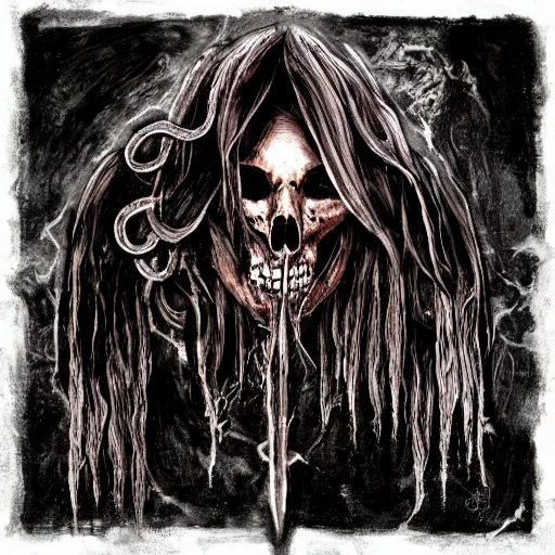 Image similar to just art for dark metal music, no words, no letters, only art by denning