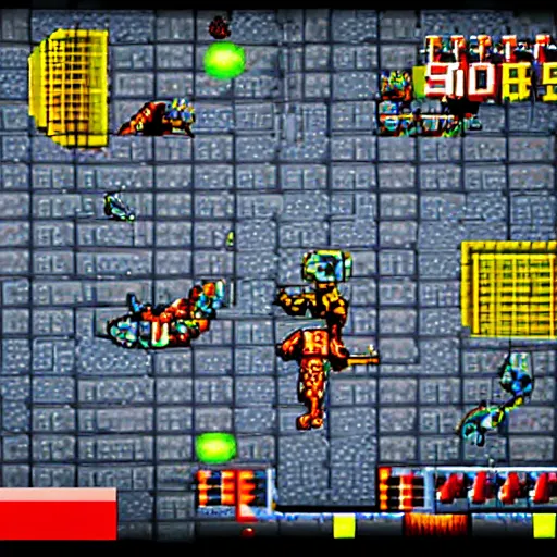 Image similar to retro shooter screenshot