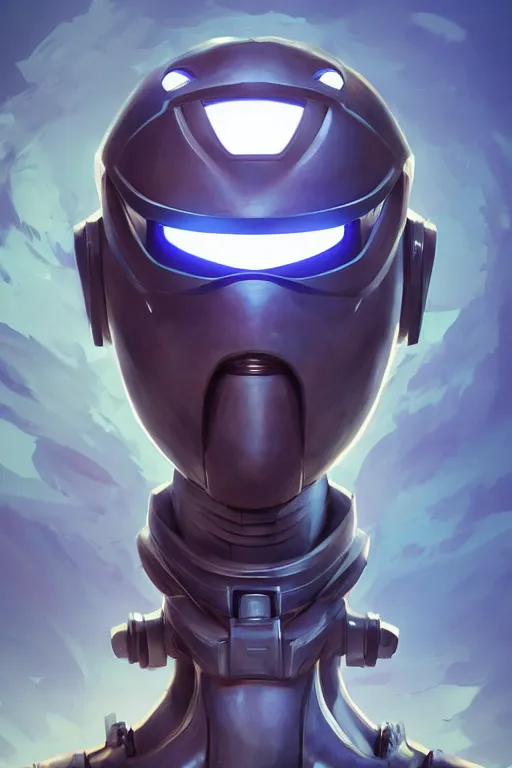 Image similar to epic mask helmet robot ninja portrait stylized as fornite style game design fanart by concept artist gervasio canda, behance hd by jesper ejsing, by rhads, makoto shinkai and lois van baarle, ilya kuvshinov, rossdraws global illumination radiating a glowing aura global illumination ray tracing hdr render in unreal engine 5