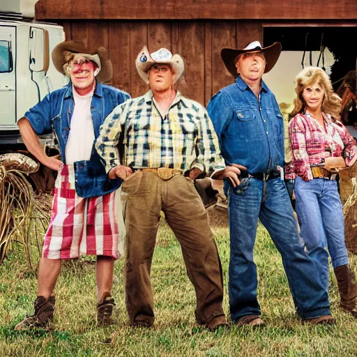 Prompt: film still of the 2 0 1 2 tv show'the new york hillbillies '. sigma 8 5 mm f / 1. 2