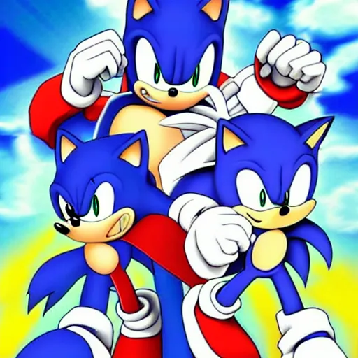 Image similar to sonic the hedgehog by tsukushi akihito and tsukushi akihito and tsukushi akihito and tsukushi akihito and tsukushi akihito