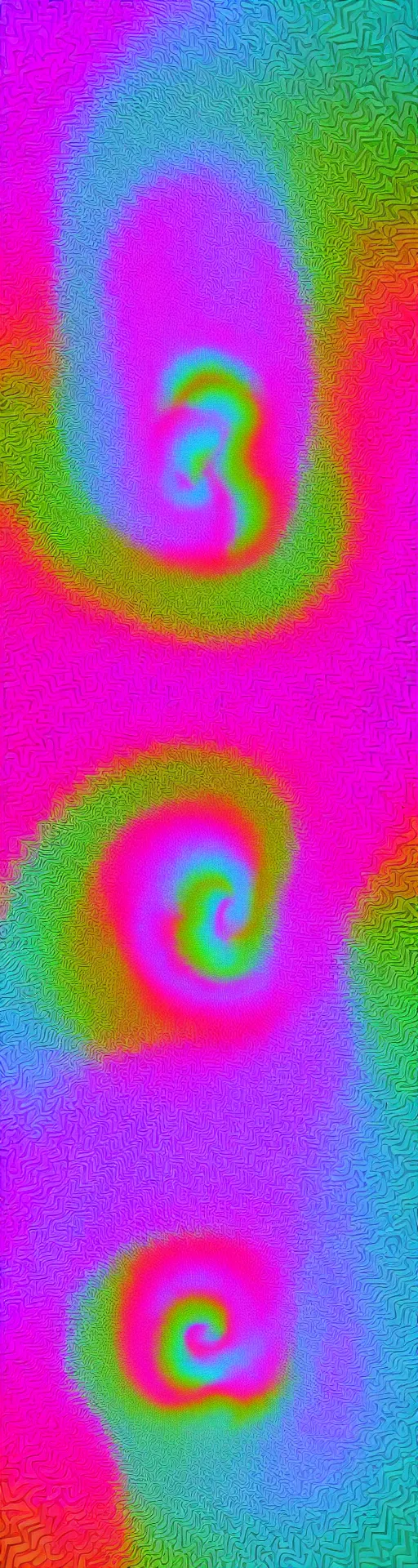 Image similar to hyperrealistic op-art optical illusion in the style of escher and fractal mandelbrot pastel rainbows made of pink syrup and cotton candy