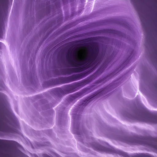 Image similar to photo of a purple tornado, digital art, beautiful dramatic lighting