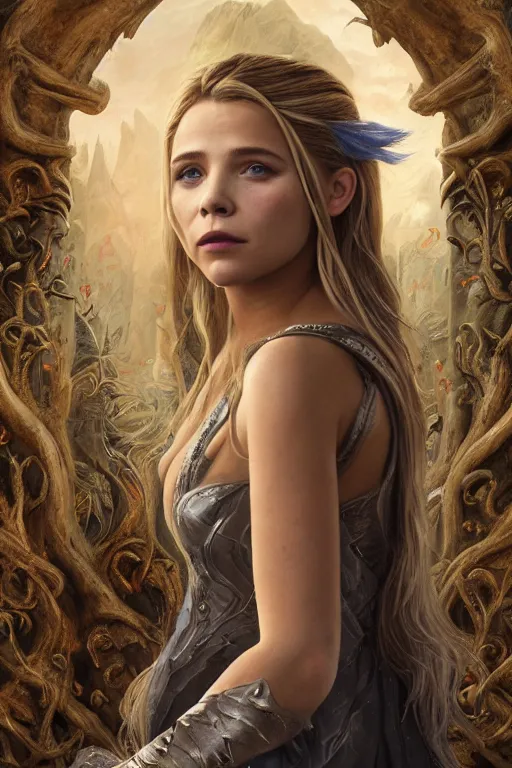 Prompt: A fantasy book style portrait painting of a hybrid, Chloë Grace Moretz, Blake Lively, Anya_Taylor-Joy, as a Mystical Valkyrie, Reptilian-Anubis, Atlantean Warrior, intense smoldering, soul penetrating invasive eyes, François Boucher, Oil Painting, Crisp clear resolution, unreal 5, DAZ, hyperrealistic, octane render, Regal, Refined, Detailed Digital Art, RPG portrait, William-Adolphe Bouguereau, Michael Cheval, Walt Disney (1937), Steampunk, hyperdetailed, artstation, cgsociety, Volumetric Golden dappled dynamic lighting, Highly Detailed, Cinematic Lighting, Unreal Engine, 8k, HD, no text