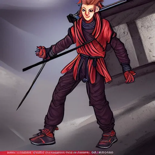 Prompt: !dream Sun Wukong wearing techwear