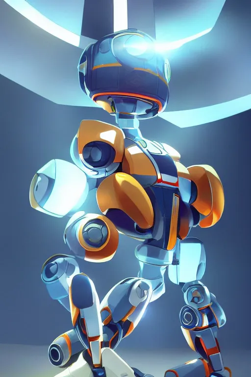 Image similar to metabots medabots medarotto medarot robot minimalist comics, behance hd by jesper ejsing, by rhads, makoto shinkai and lois van baarle, ilya kuvshinov, rossdraws global illumination ray tracing hdr radiating a glowing aura