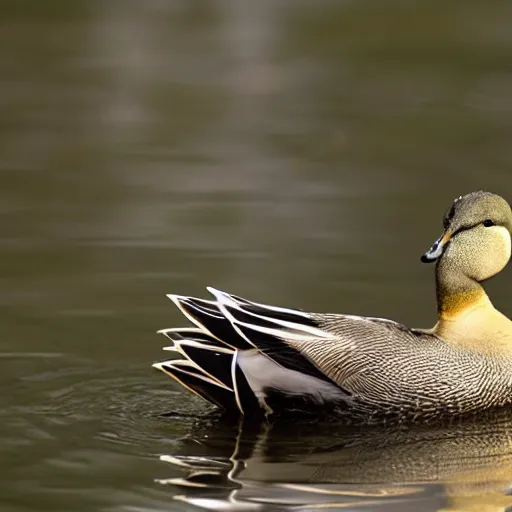 Prompt: ducks doing cute things