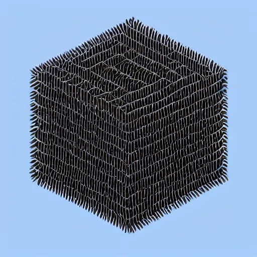 Prompt: ferromagnetic fluid assembly to geometry structure