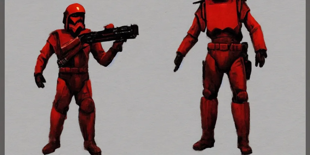 Image similar to Soviet Tesla Trooper from Red Alert 2, epic, concept art