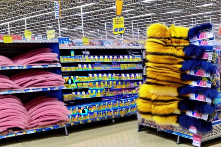 Image similar to photo of fursuits for sale at walmart