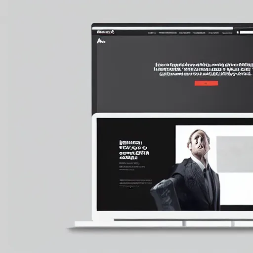 Image similar to landing page of a 3 d printing bussines, web design, concept, awwwards