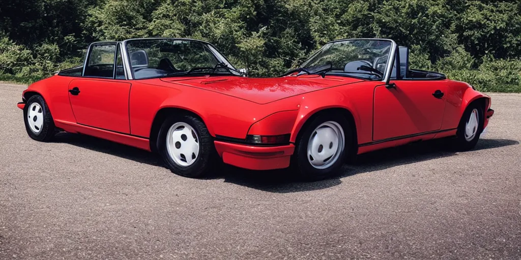 Image similar to “2020s Porsche 914”